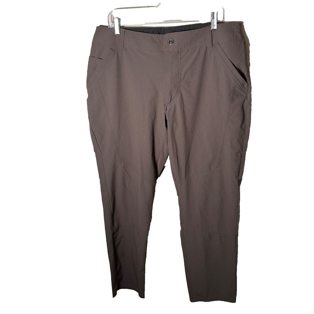 Kuhl Pants Men's 36x30 Brown Hiking Outdoor Hiking Zip Solid Pockets